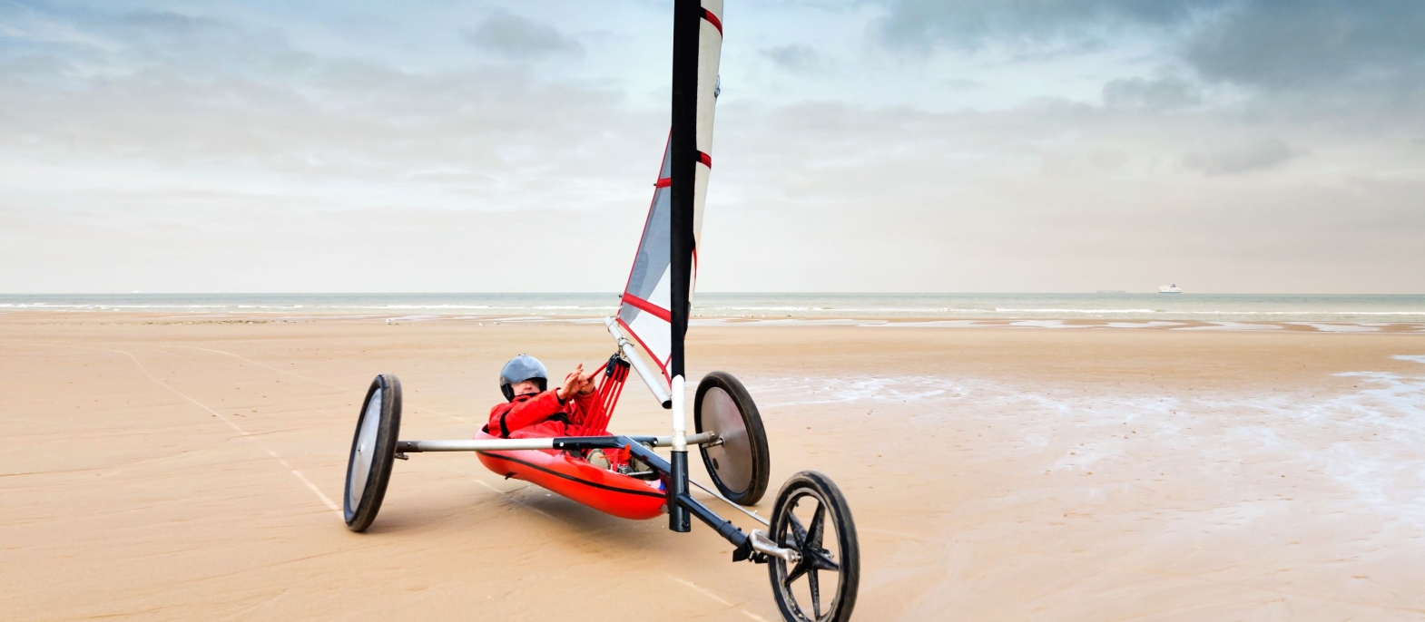 Normandie séminaire - activité char à voile